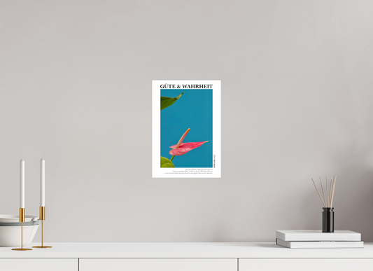 DIN A4 (21 x 29,7 cm), Classic Print Güte & Wahrheit
