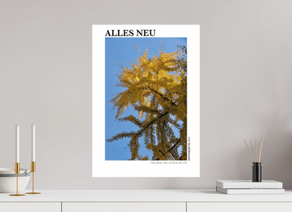 DIN A2 (42 x 59,4 cm), Classic Print Alles Neu
