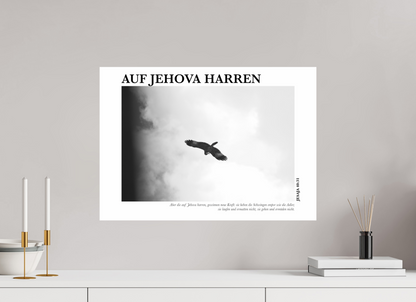 DIN A2 (59,4 x 42 cm), Standard Print Auf Jehova Harren