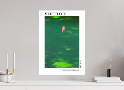 DIN A2 (42 x 59,4 cm), Classic Print Vertraue