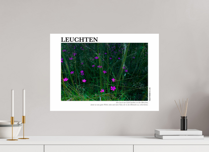 DIN A2 (59,4 x 42 cm), Classic Print Leuchten