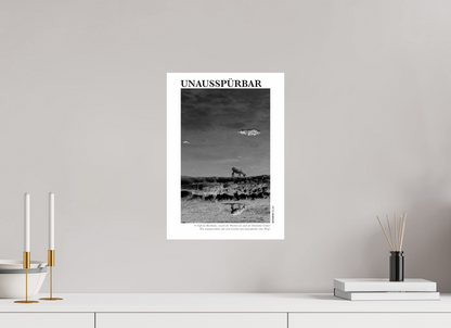 DIN A3 (29,7 x 42 cm), Fine Art Print Unausspürbar