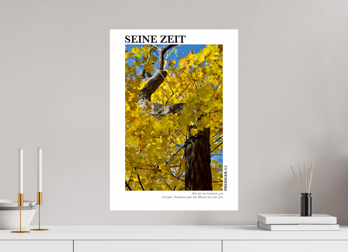 DIN A2 (42 x 59,4 cm), Classic Print Seine Zeit