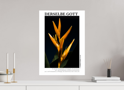 DIN A2 (42 x 59,4 cm), Classic Print Derselbe Gott