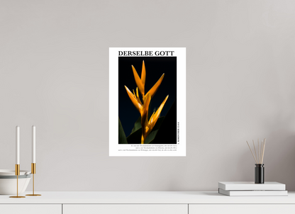 DIN A3 (29,7 x 42 cm), Fine Art Print Derselbe Gott