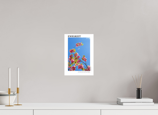 DIN A4 (21 x 29,7 cm), Classic Print Ewigkeit