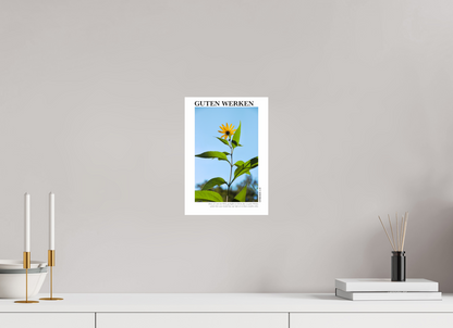 DIN A4 (21 x 29,7 cm), Fine Art Print Guten Werken