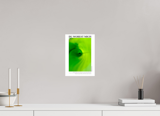 DIN A4 (21 x 29,7 cm), Classic Print Du Wobest Mich