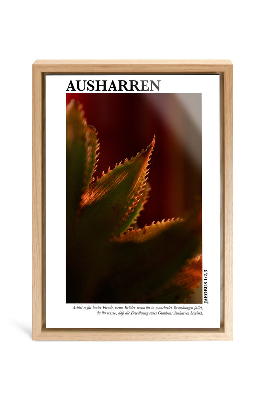 Ausharren