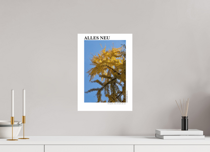DIN A3 (29,7 x 42 cm), Classic Print Alles Neu