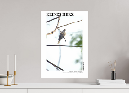 DIN A2 (42 x 59,4 cm), Classic Print Reines Herz